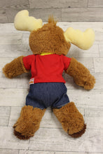 Load image into Gallery viewer, Vintage Tommy Moose Plush Stuffed Animal - 12" Tall - 1992 - Used