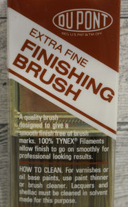 DuPont 2" Extra Fine Wood Finishing Brush - For Varnishes, Lacquers, Shellac