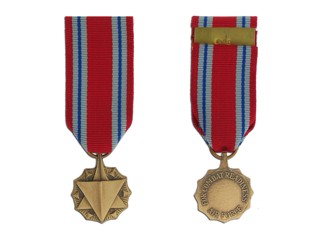 IRA Green Air Force Combat Readiness Mini Medal - New