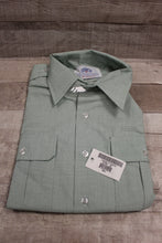 Load image into Gallery viewer, Army DSCP Men’s Short Sleeve Green Dress Shirt - 8405-01-374-8892 - Size 16 -New