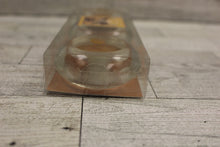 Load image into Gallery viewer, Set of 3 Round Vanilla Gingerbread Scented Tealight Candles in Glass Holders-New