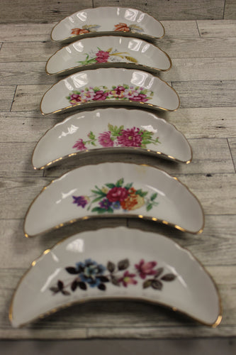 Vintage Chadwick Moon Crescent Shape Bowls - Used