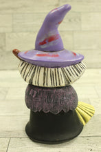 Load image into Gallery viewer, Vintage 1989 ATP 8" Witch Figurine - Motion Sensor - Used
