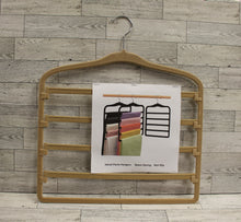 Load image into Gallery viewer, Velvet Space Saving Pants Hanger -New