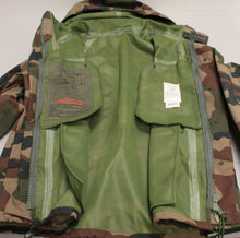 Load image into Gallery viewer, French Army Military Woodland CCE Cold Weather Waterproof Jacket - 128C - Used