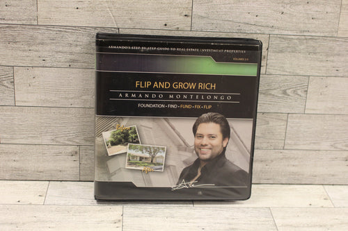 Flip and Grow Rick Vol. 3-5 - Armando Montelongo Audio CD - Used