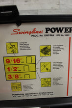 Load image into Gallery viewer, Swingline Power Gun 1000 Kit with Case - Extra Heavy Duty Staple Gun - Used