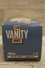 Load image into Gallery viewer, Abco 25W Vanity White Light Bulb - Standard Base - 03121 - New