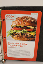 Load image into Gallery viewer, Cook with Bon Appetit Binder with 5 Recipe Cards - Used