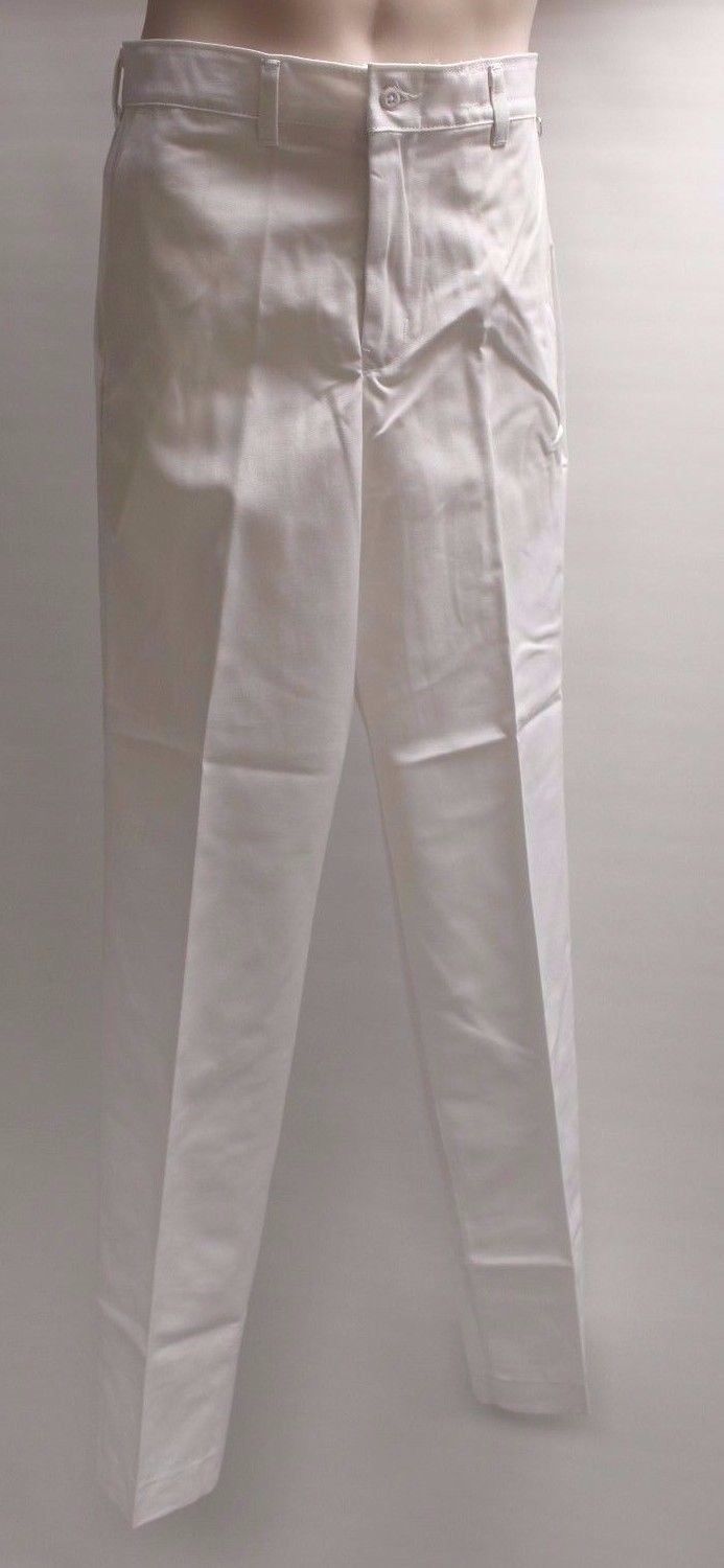 Men's Medical & Dental Personnel Uniform Trousers - 20x32 - White