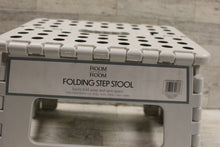 Load image into Gallery viewer, Room 2 Room Folding Step Stool - White - Used