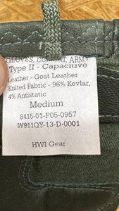 US Army HWI Gear Combat Gloves - Type II - Capacitive - Medium - New