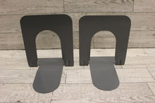 Load image into Gallery viewer, Vintage Gray Metal Bookend - Set of 2 - Used