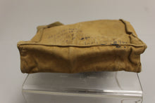 Load image into Gallery viewer, WWI US Army M1917 SBR Gas Mask Carry Bag with Name - Used