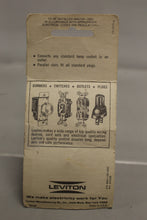 Load image into Gallery viewer, Vintage Leviton Socket Adapter - Pack of 2 - New
