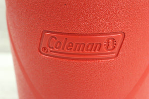 Coleman Half Gallon Red/White Water Drink Jug - #6001 - Red/White - Used