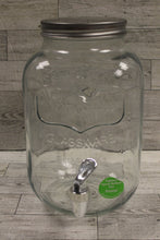 Load image into Gallery viewer, Yorkshire Glassware 1 Gallon Beverage or Sun Tea Dispenser - Metal Lid - New