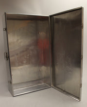 Load image into Gallery viewer, Vintage Floral Aluminum Wedding Dress Storage Box Keepsake - 31x18x8 - Used