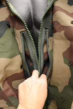 Load image into Gallery viewer, French Army Military Woodland CCE Cold Weather Waterproof Jacket - 128C - Used