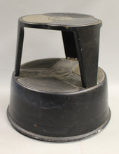 Load image into Gallery viewer, Kik Step Kick Stool Rolling Step Stool W/Non-Slip Rubber Platform - Library