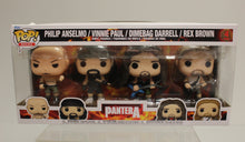 Load image into Gallery viewer, Funko Pop Rocks Pantera 4 Pack - Philip Anselmo, Vinnie Paul, Dimebag Darrell, R