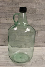 Load image into Gallery viewer, Vintage Green Glass Jug with Finger Loop - 12-3/4&quot; Tall - 4 Liters - Used