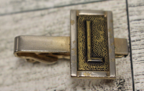 Swank Gold Tone Tie Bar Clasp Tie Tack - 