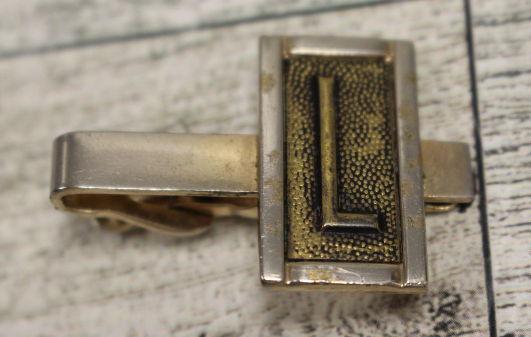 Swank Gold Tone Tie Bar Clasp Tie Tack - 