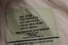 Load image into Gallery viewer, US Army Cold Weather Parka - Desert Camo - Large Regular - 8415-01-470-2828