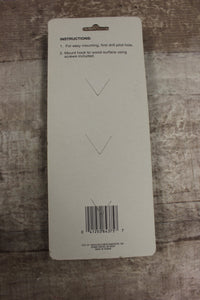 Screw In Hat and Clothes Hook -New