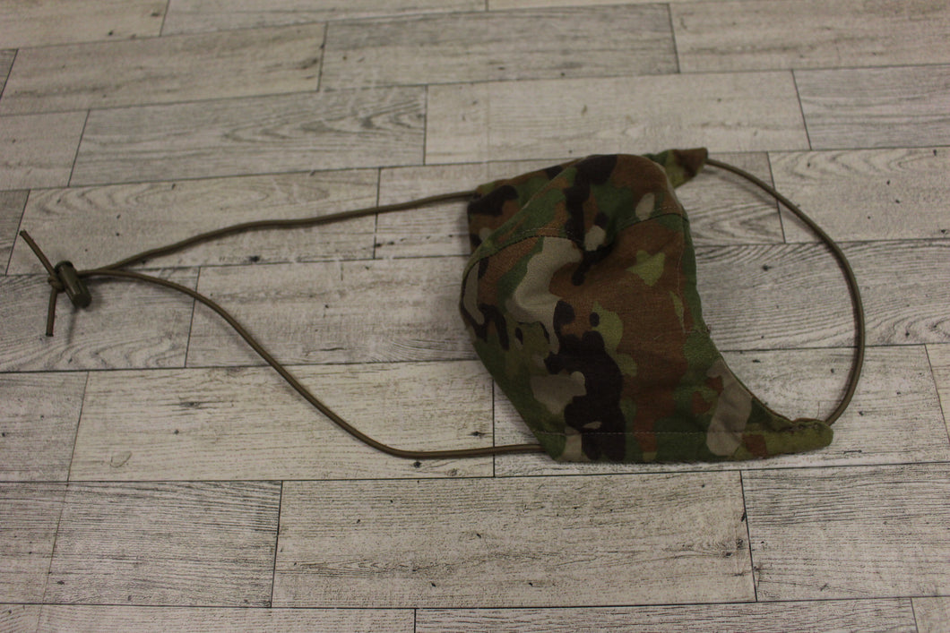 US Military Type 2 Multicam Face Cover - 8415-01-687-8956 - Used