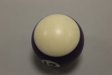 Load image into Gallery viewer, Vintage Number 12 Purple Striped Replacement Pool Ball - Used