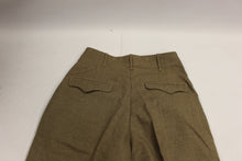 Load image into Gallery viewer, Marine Corp Men's Serge Green Poly Wool Trousers - 36L - Used