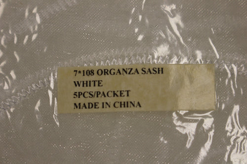 Organza Chair Sash - 106