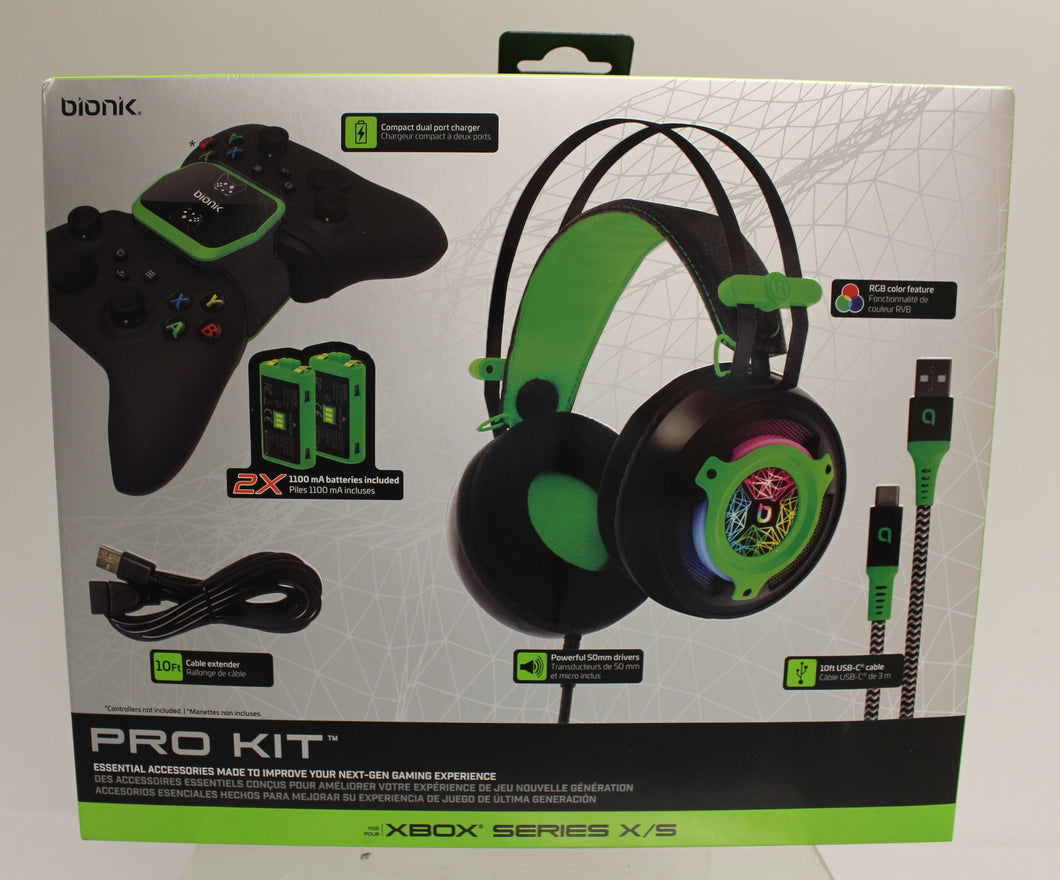 Bionik Pro Kit - Xbox Series X/S - BNK-9084 - New