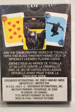 Load image into Gallery viewer, Marvel Black Panther Playing Cards Deck- Sealed - New