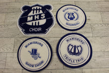 Load image into Gallery viewer, Miamisburg High School Letterman&#39;s Jacket Patches - Choir, Madrigal, Triple Trio