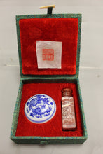 Load image into Gallery viewer, Chinese Stone Seal Stamp and Ink Set - "Sarah" - Used