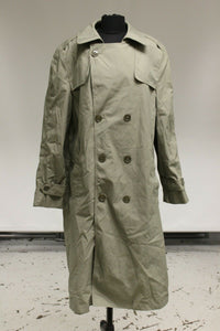 USMC Marine Men's All-Weather Double Breasted Trench Coat w/ Liner - 40 R -Used