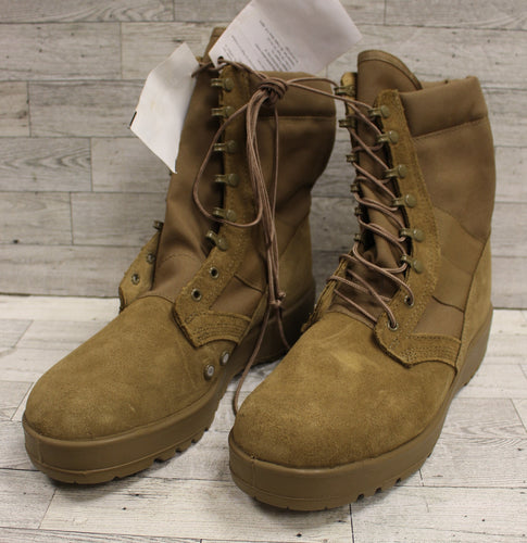 US Army Hot Weather Combat Boot - Coyote - Size: 12R - New