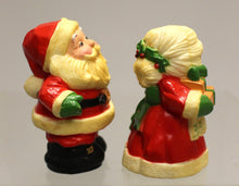 Load image into Gallery viewer, Vintage Hallmark Mr. &amp; Mrs. Santa Claus Salt and Pepper Shaker - Used