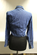 Load image into Gallery viewer, Harley Davidson Women&#39;s Denim Shirt - Small - Used