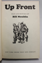 Load image into Gallery viewer, Up Front by Bill Mauldin - Used