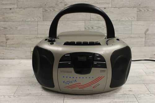 Spirit by Califone 1776 Radio Recorder with CD Player AM/FM Cassette Boombox