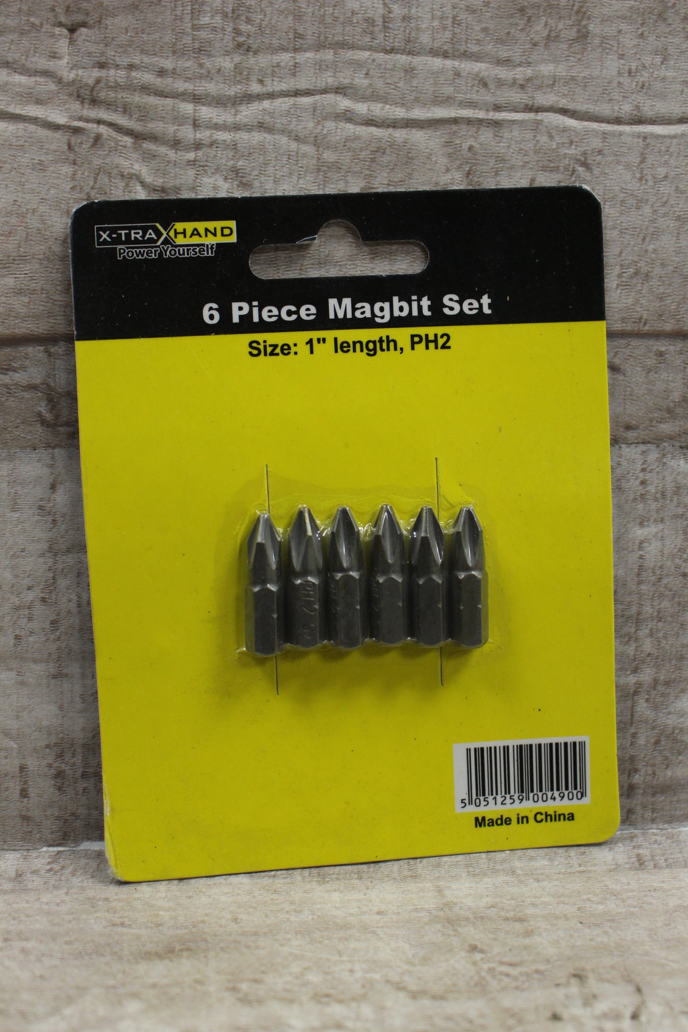 XTra Hand 6Piece Magbit Set 1" Length PH2 New Military Steals and