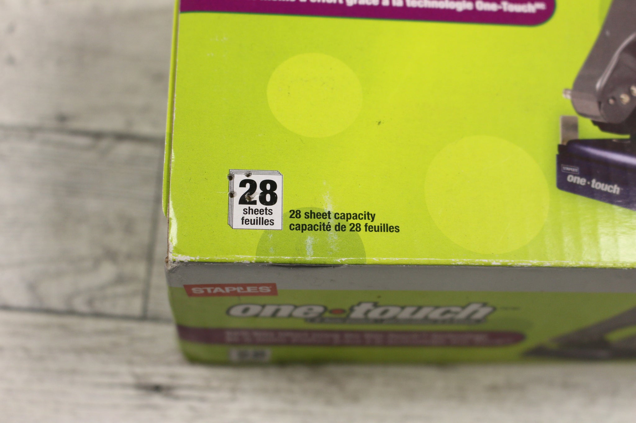 Staples 2Hole Punch 28 Sheet Capacity New Military