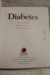 My Health Diabetes by Dr. Alvin Silverstein, Virginia Silversteing