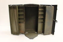 Load image into Gallery viewer, Vintage Military Aircraft Metal Mechanics Toolbox - 17" x 12" x 10" - Used