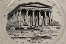 Load image into Gallery viewer, Old Court House, Dayton, Ohio 10" Souvenir Plate - Used