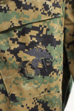 Load image into Gallery viewer, USMC Marine Corp Woodland Marpat Combat Jacket Coat - Medium Long - Used